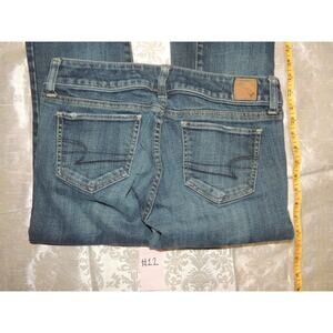 American Eagle Skinny Jeans Womens Size 6 Regular Stretch Blue Denim Medium Wash